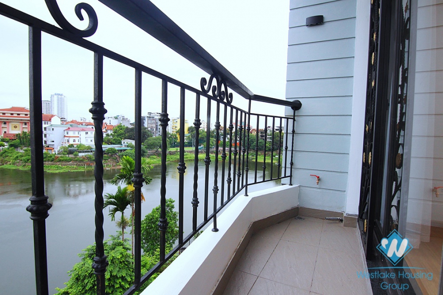 Spacious 2+ bedrooms apartment with lake view for rent in Tay Ho, Hanoi